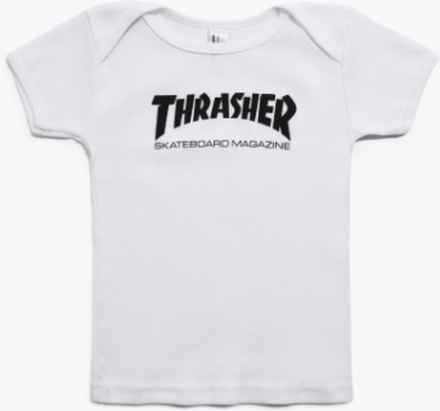 Thrasher - Infant Skate Mag Tee - Hvid - 12-18M
