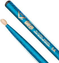 Vater Color Wrap 5A Blue Sparkle Wood Tip