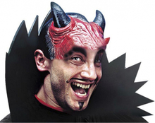 Halloween verkleedkleding duivel hoofddeksel met hoorns