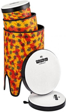 Viva Rhythm Bass Drum set (3st) Boom Series, med syntetiska Pop Off skinn, VR-PDPOSET-SH