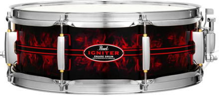 Pearl Igniter 14"x5" Snare Drum, Artisanal Flame Wrap