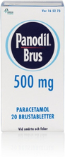Panodil Brus 500 mg 20 brustabletter