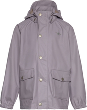 Julien Rain Jacket. Grs Outerwear Rainwear Jackets Purple Mini A Ture