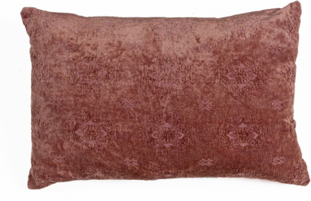 Sense&apos; Living sierkussen Emmie 40 x 60 cm textiel roze