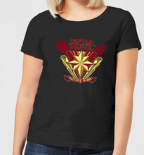 Captain Marvel Protector Of The Skies Women's T-Shirt - Black - S