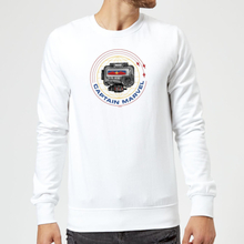 Captain Marvel Pager Sweatshirt - White - L