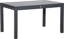 Tavolo da giardino allungabile per 8-10 persone in alluminio 135-270x90x75cm