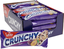 Sante Crunchy Bar Plommon 25-pack