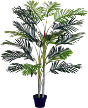Pianta finta palma artificiale in vaso da 150cm per interni ed esterni