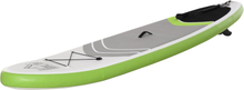 Tavola sup gonfiabile stand up paddle con accessori 305x80x15cm verde e bianco