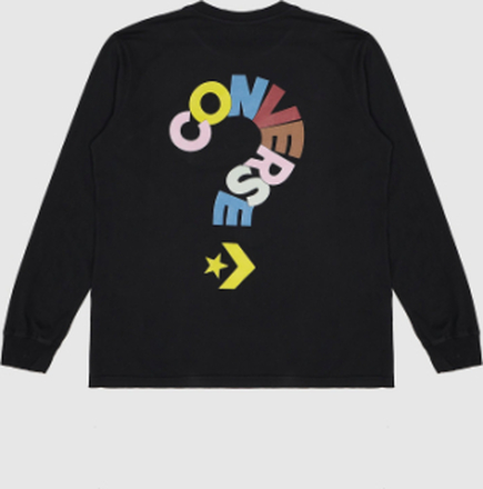 Converse Long Sleeve T-Shirt - size? Exclusive, svart
