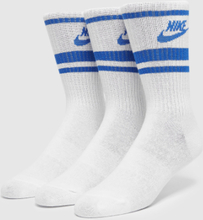 Nike 3 Pack Essential Crew Socks, vit