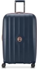 St Tropez hård resväska, 4 hjul, 77 cm, Mörkblå