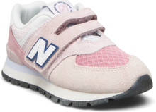 New Balance 574 Kids Hook & Loop Sport Sneakers Low-top Sneakers Pink New Balance