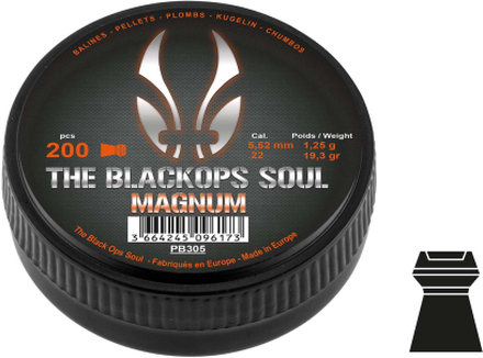 The Black Ops Soul Magnum Pellets Cal. .22 /5,5mm