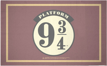 Decorsome x Harry Potter Platform 9 And 3/4 Woven Rug - Small
