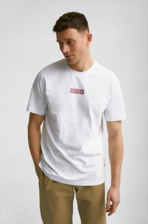 Nicce T-shirt Marker T-Shirt Hvit