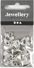 Smyckeshjärtan Silver - 10-pack