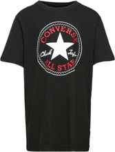 Cnvb Chuck Patch Tee / Cnvb Chuck Patch Tee T-shirts Short-sleeved Svart Converse*Betinget Tilbud