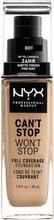 NYX Professional Makeup Can't Stop Won't Stop Foundation Buff - 30 ml