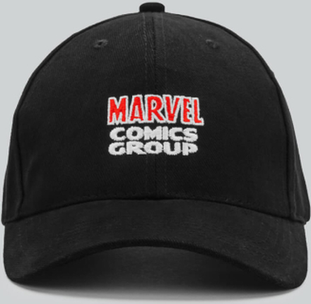 Marvel Comics Curved Peak Cap - Schwarz