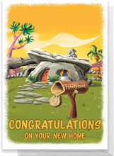 Flintstones New Home Greetings Card - Standard Card
