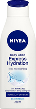 Nivea Express Moisturising Body Lotion Normal to Dry Skin - 250 ml