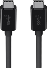 Belkin Usb Type-C 3.1 To Usb C 3.1 Cable 10Gbps 5A 1M Black
