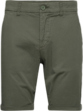 Chuck Regular Chino Poplin Shorts - Bottoms Shorts Chinos Shorts Green Knowledge Cotton Apparel