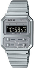 Casio A100WE-7BEF Vintage LCD/Stål