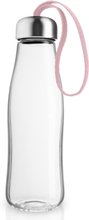 Eva Solo Drikkeflaske glass 0,5 liter, Rose Quartz