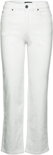 Natalia High-Rise Straight-Leg Jeans Bottoms Jeans Straight-regular White Lexington Clothing