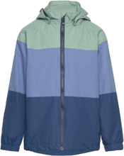 Jacket - Rec. -Colorblock Outerwear Jackets & Coats Windbreaker Multi/patterned Color Kids