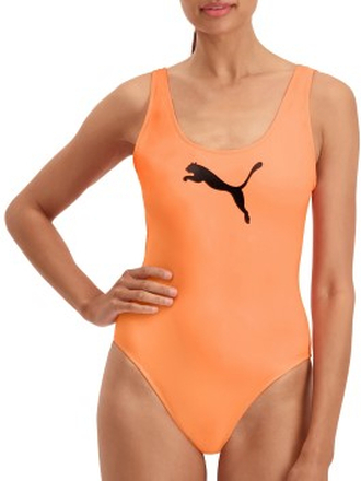 Puma Swimsuit Orange Medium Damen
