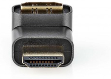 HDMI Adapter | HDMI Han / HDMI Stik | HDMI -udgang / HDMI Hun | Guldplateret | Vinkel 270° | A