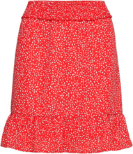 Skirt Pixie Print And Smock Kort Kjol Red Lindex