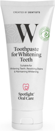 Spotlight Oral Care Toothpaste For Whitening Teeth 100Ml Beauty WOMEN Home Oral Hygiene Toothpaste Nude Spotlight Oral Care*Betinget Tilbud