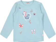 Salt and Pepper Langærmet skjorte Butterfly lyseblå