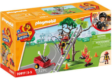 PLAYMOBIL ® Duck on Call Fire Brigade Action Save te Cat
