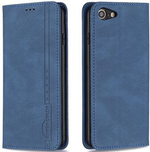 BINFEN COLOR Drop Damping Anti-swiping Design PU Læder Telefon Case Stand Cover til iPhone 7/8/SE