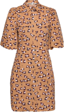 Kalma New Dress Dresses Shirt Dresses Multi/mønstret Second Female*Betinget Tilbud
