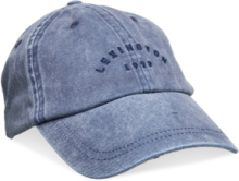 York Cap Accessories Headwear Caps Blå Lexington Clothing*Betinget Tilbud