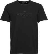 Collegno Tee M T-shirts Short-sleeved Svart SNOOT*Betinget Tilbud