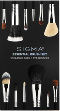 Essential Brush Set Beauty WOMEN Makeup Makeup Brushes Brush Set Multi/mønstret SIGMA Beauty*Betinget Tilbud