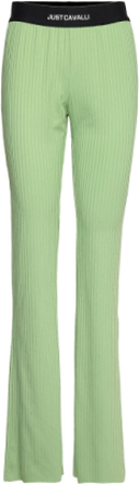 Pants Bottoms Trousers Flared Green Just Cavalli