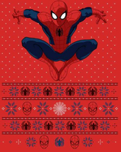 Marvel Avengers Spider-Man Christmas Jumper - Red - L