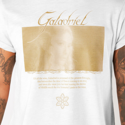 Lord Of The Rings Galadriel Lady Of The Galadhrim Women's T-Shirt - White - M - White