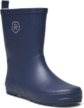 Wellies Shoes Rubberboots High Rubberboots Unlined Rubberboots Blå Color Kids*Betinget Tilbud