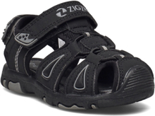 Sinmel Kids Closed Sandal Shoes Summer Shoes Sandals Svart ZigZag*Betinget Tilbud
