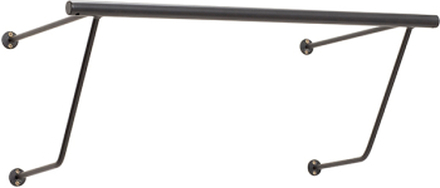 Hübsch bøjlestang sort metal - 51 cm